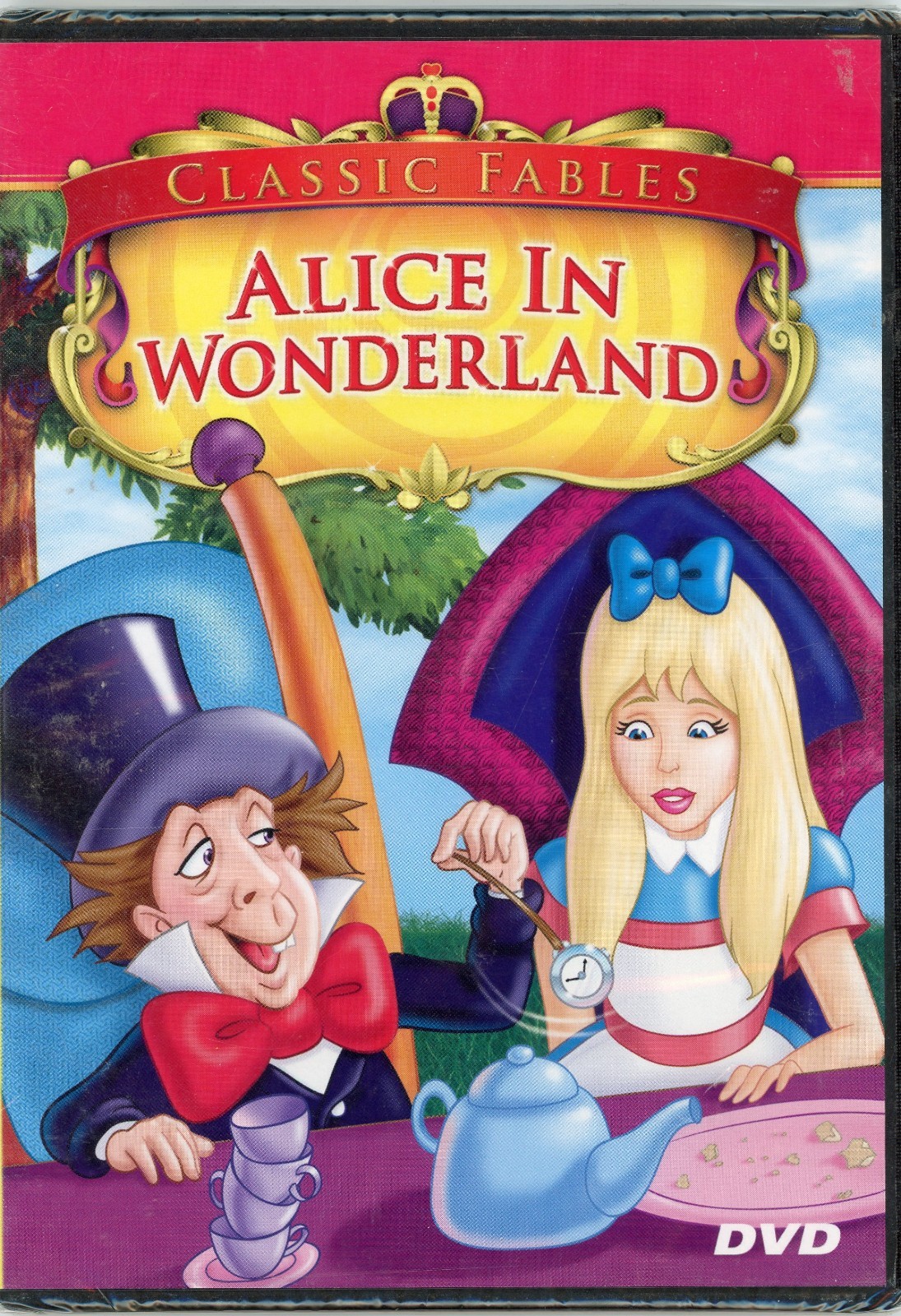 Alice in Wonderland (Sealed) & Alice in Paris (Open)- Lot of 2 DVD&rsquo;s