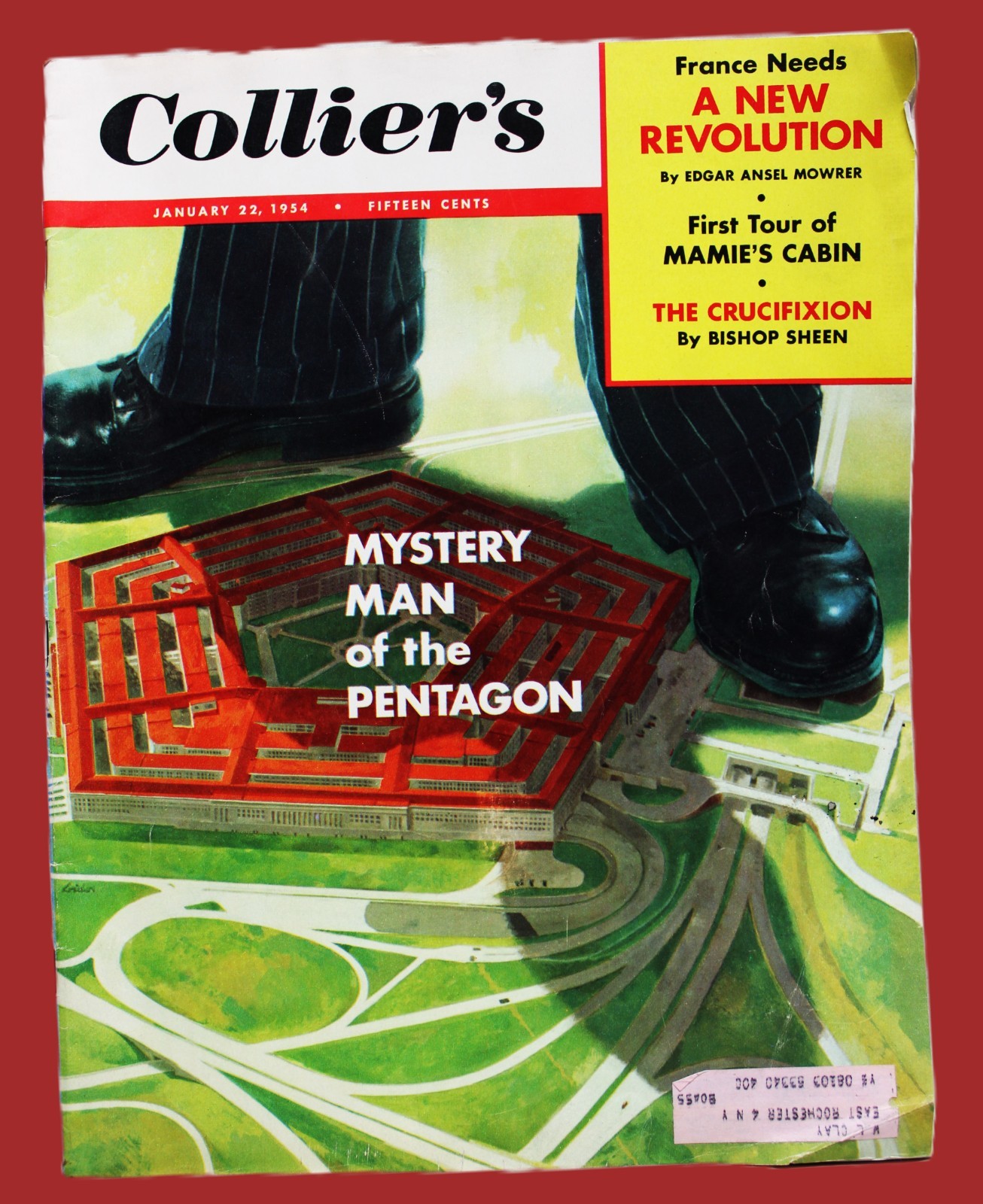 COLLIER&rsquo;S MAGAZINE 22 JANUARY 1954 NEWS FICTION GENERAL INTEREST CURRENT EVENTS