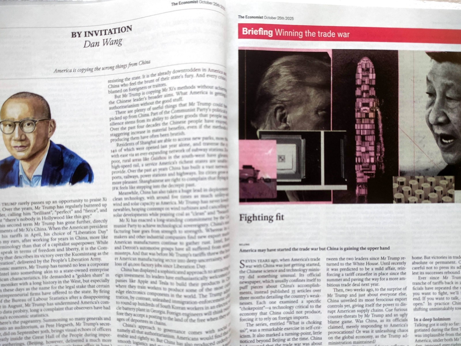 The Economist Magazine Oct 25-31 2025 Winning The Trade War China vs USA