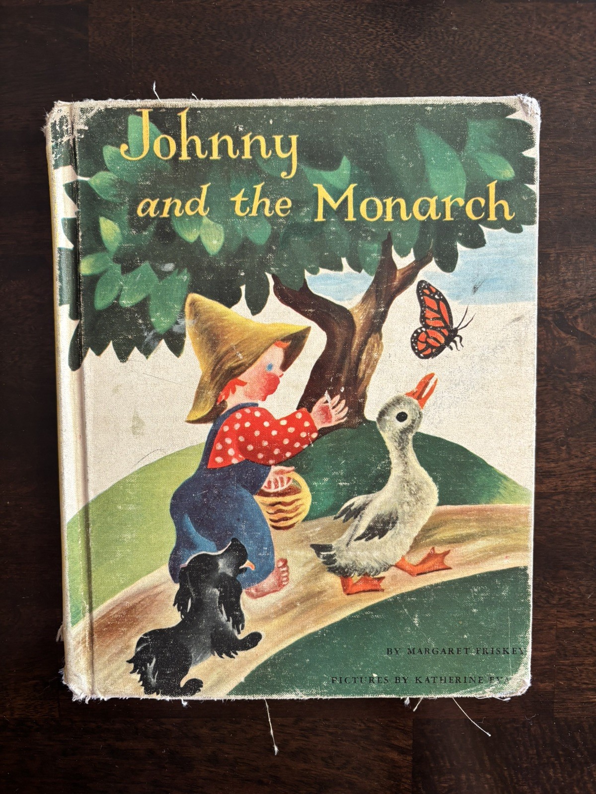 Johnny and the Monarch by Margaret Friskey (1946, HC) Vintage Ex-Library