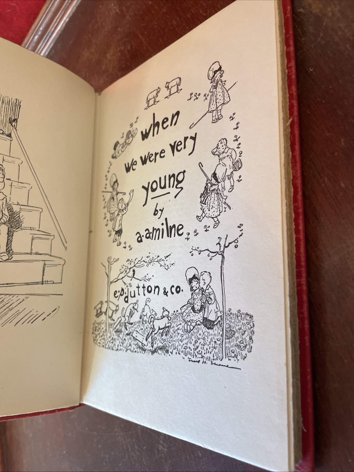 When We Were Young A.A. Milne HC VTG 1925