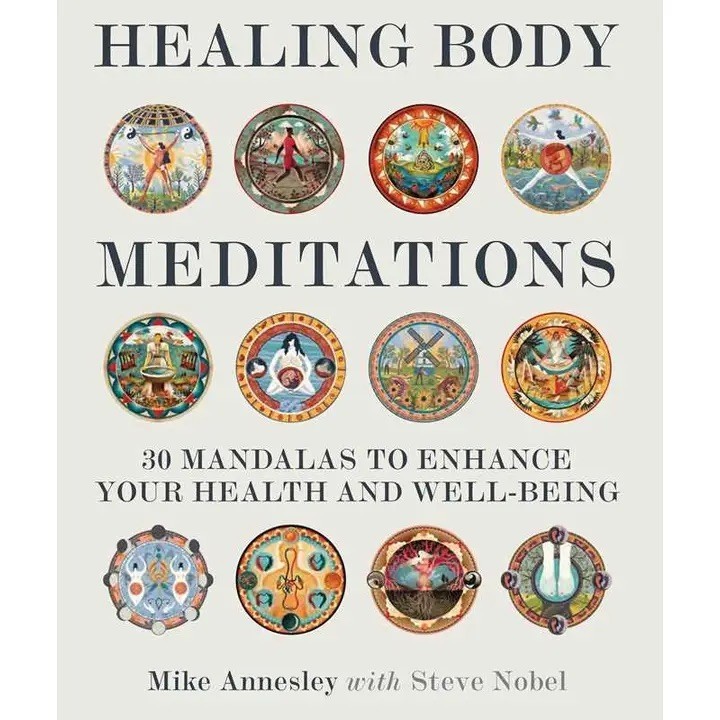 Healing Body Meditations 30 Color Mandalas Paperback 160 Pages Natural Healing