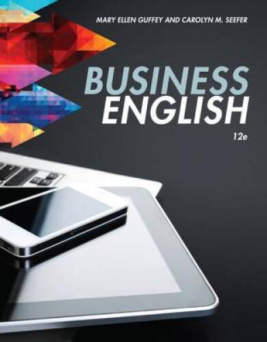 Business English – Paperback By Guffey, Mary Ellen – VERY GOOD