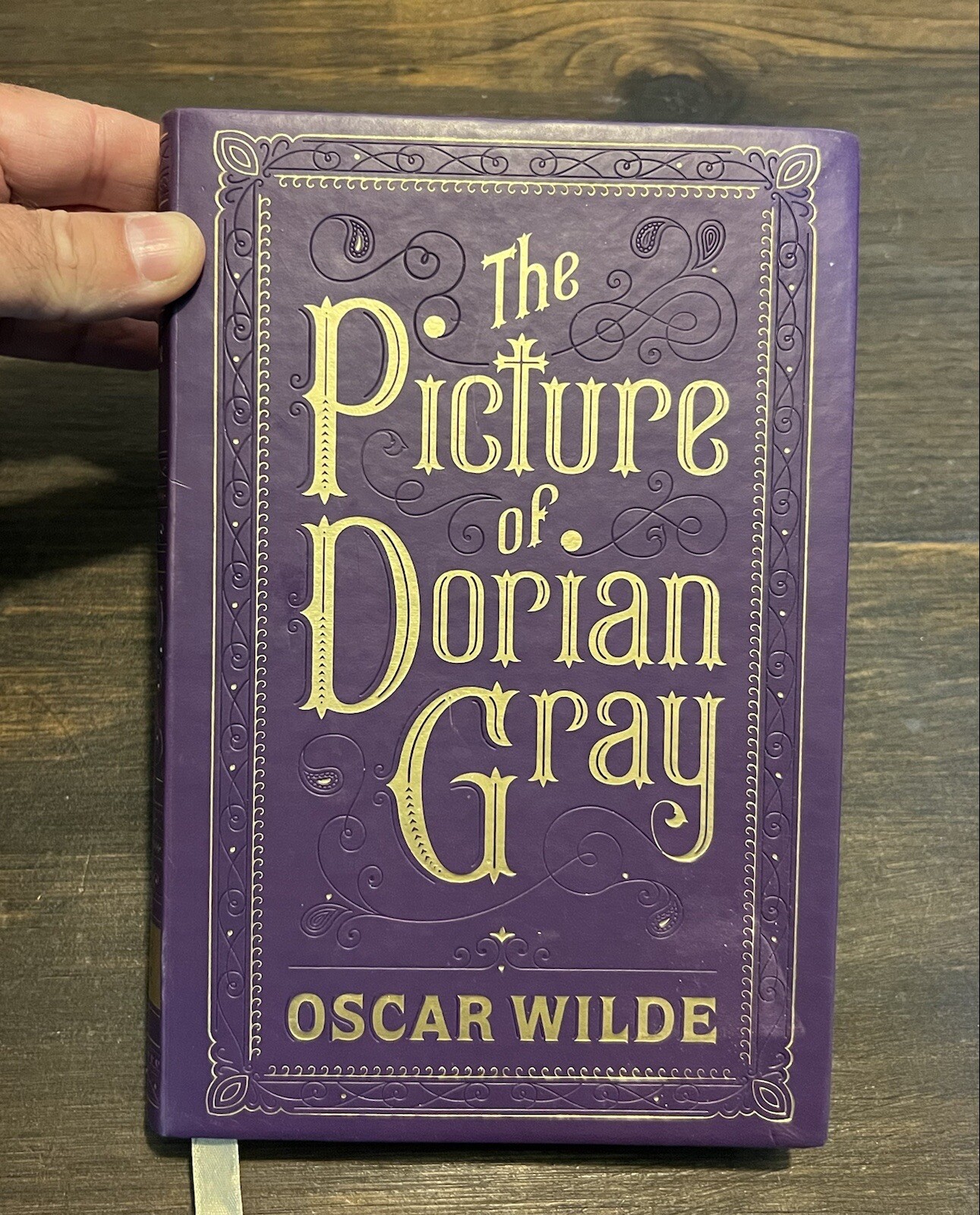 THE PICTURE OF DORIAN GRAY by Oscar Wilde Flexi Bound Faux Leather Like New