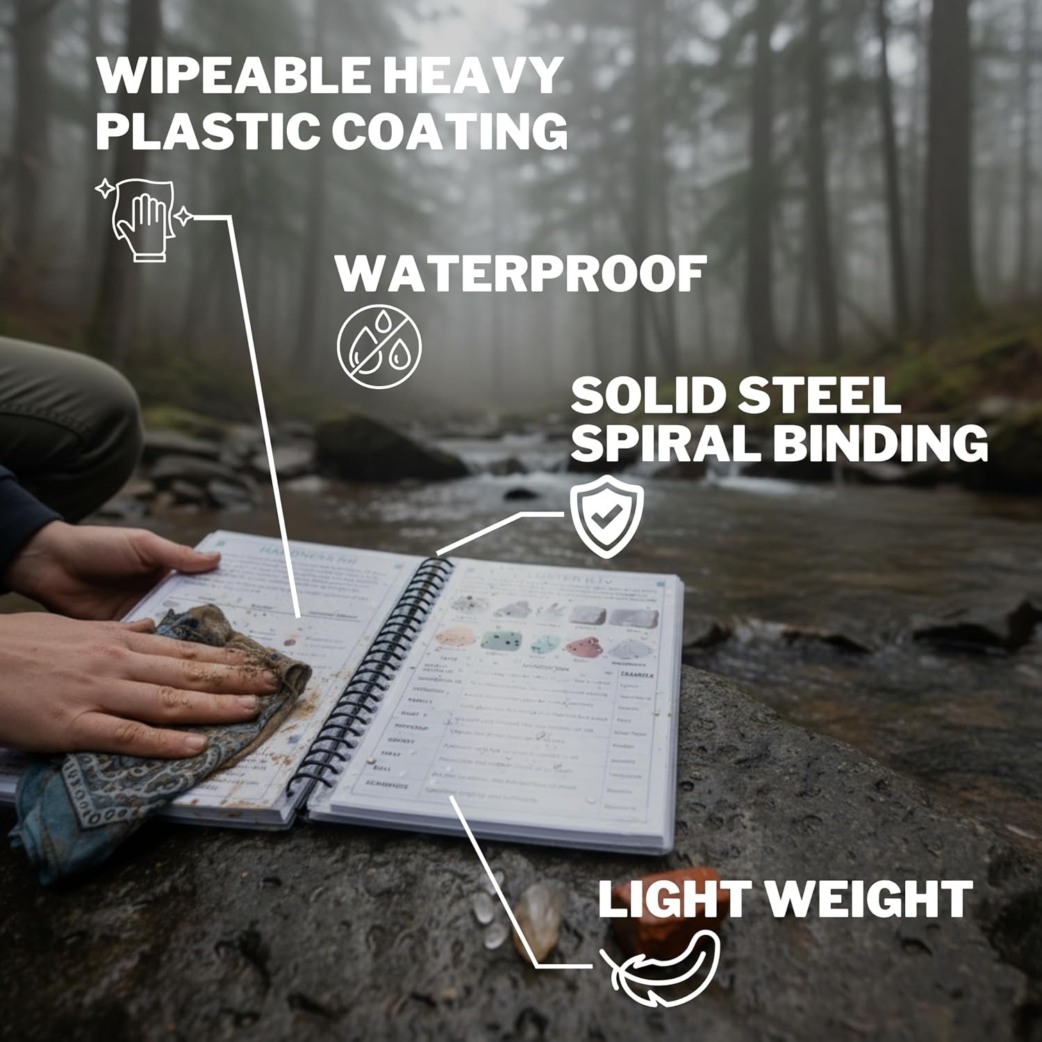 Rocks and Minerals of the United States Identification Field Guide | Thick Wa…