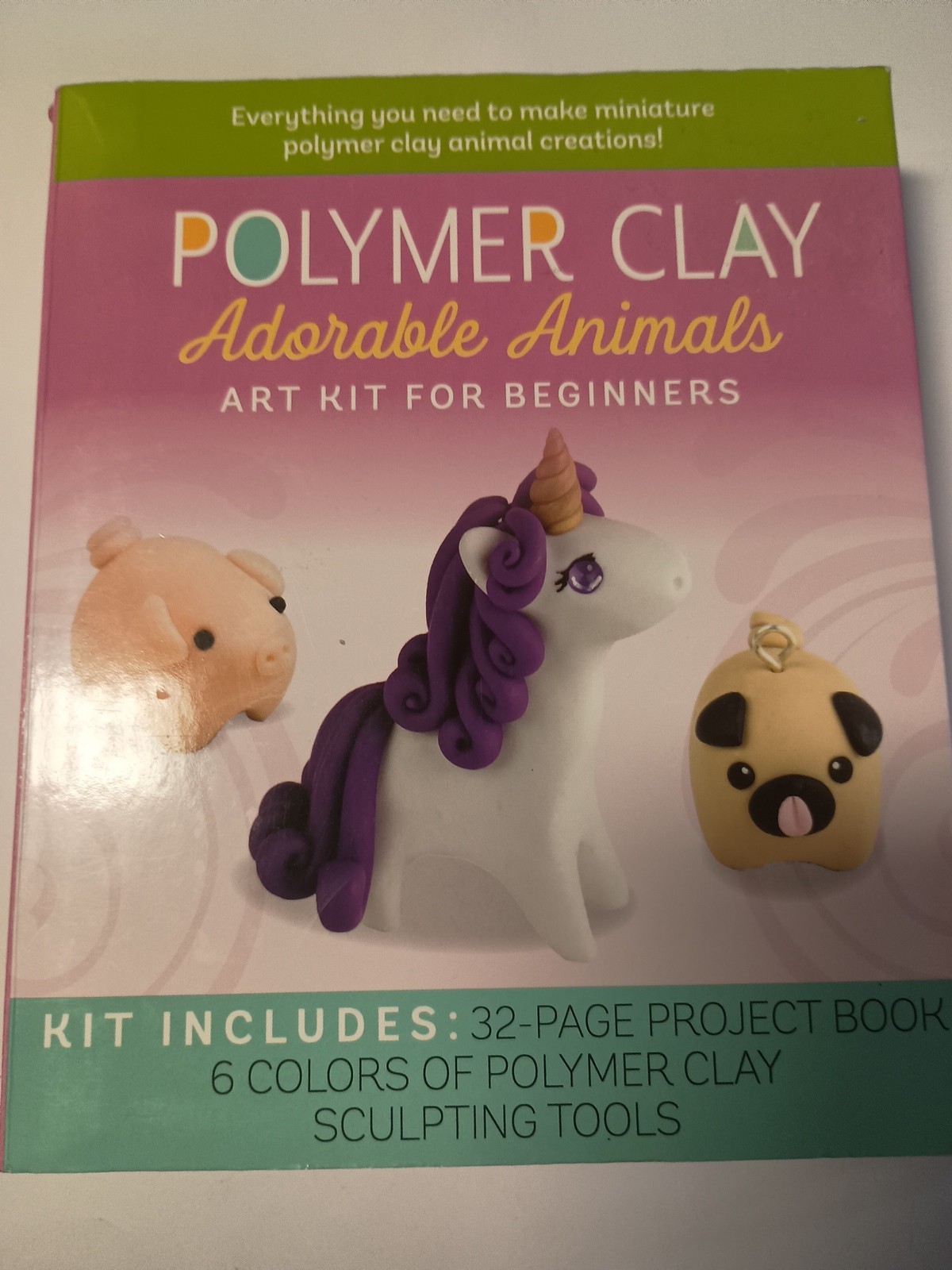 Polymer Clay: Adorable Animals : Art Kit for Beginners (Mixed media product) G11