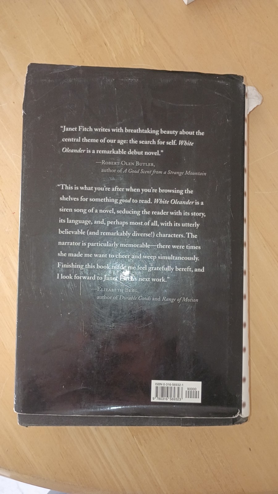 White Oleander – Hardcover By Fitch, Janet – ACCEPTABLE