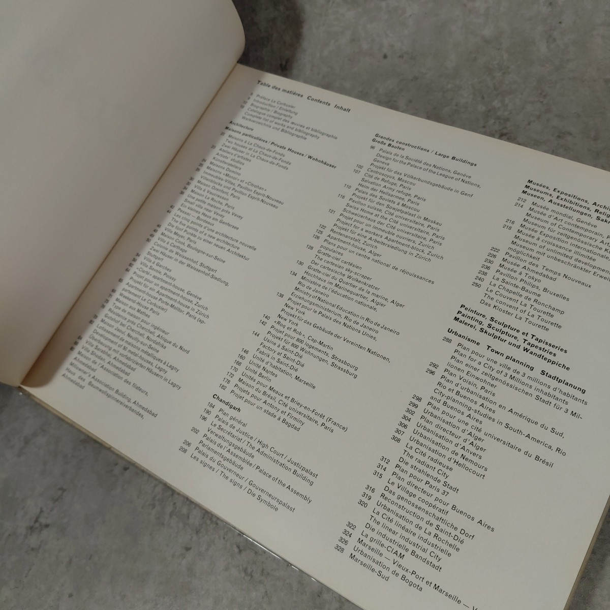 Le Corbusier 1910-60 Architecture Complete Works Girsberger 1960 Eng/Fre/German