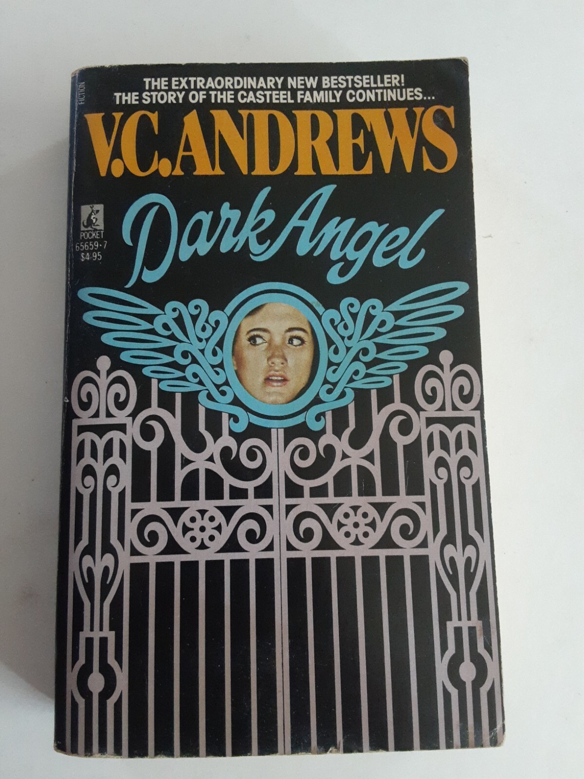 Dark Angel by V.C. Andrews 1986 Simon and Shuster Paperback 11th print
