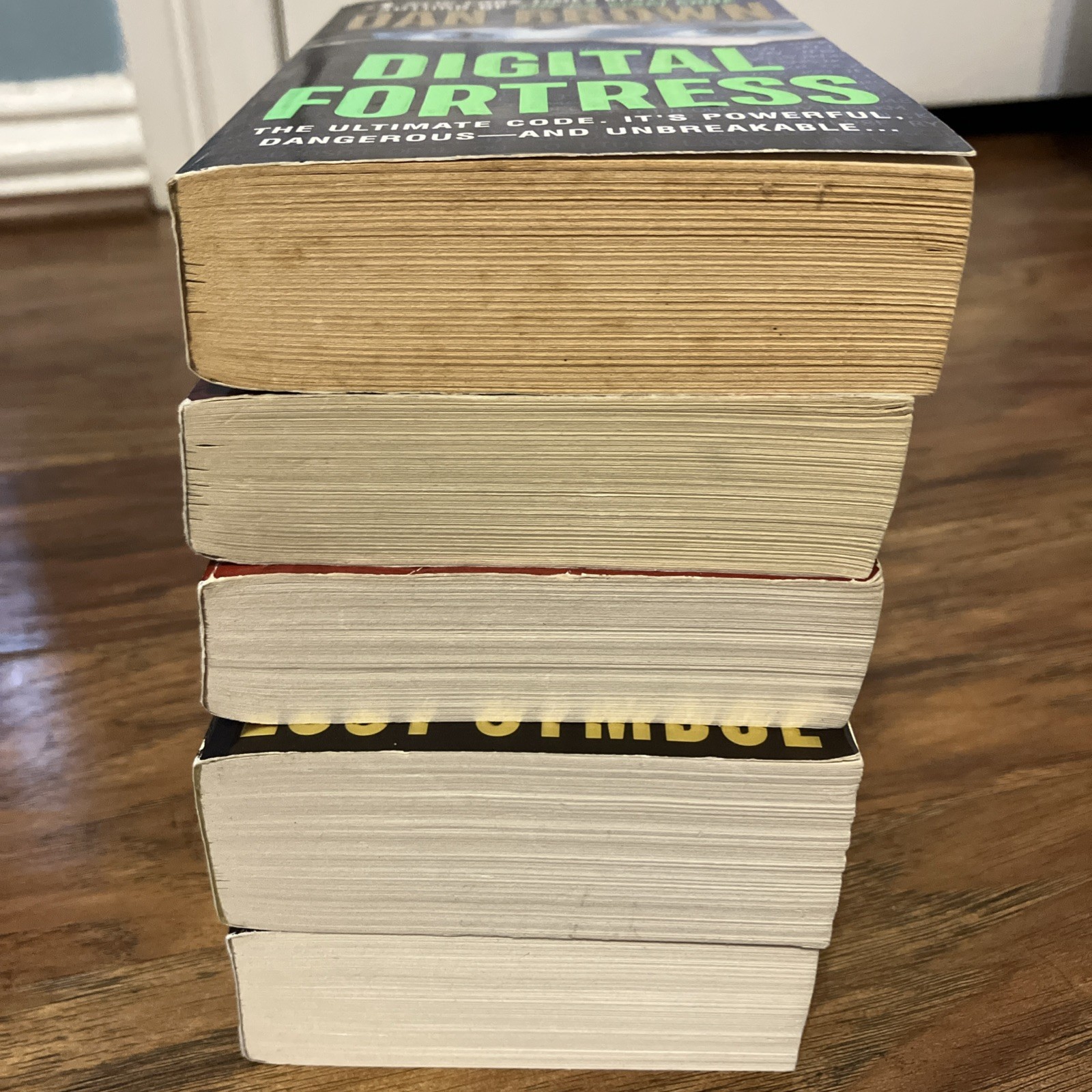 Dan Brown Paperback Books Lot of 5