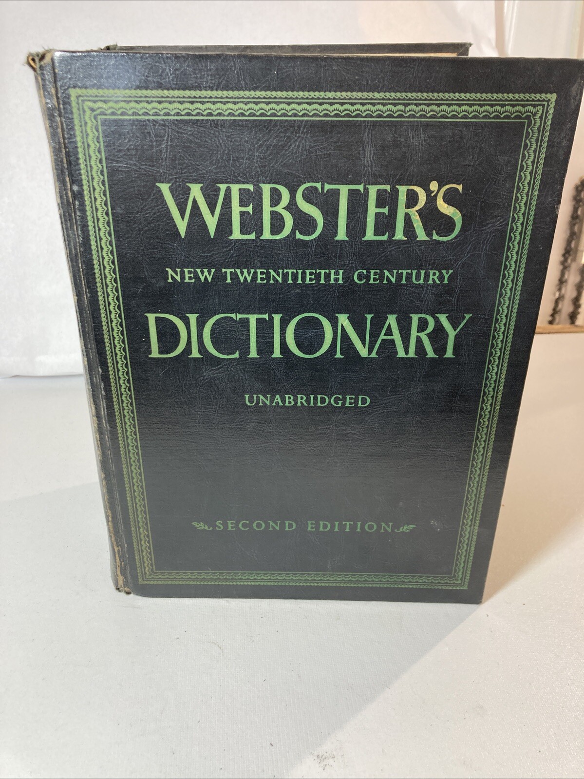 Websters New Twentieth Century Dictionary Unabridged Second Edition De Lux 1959