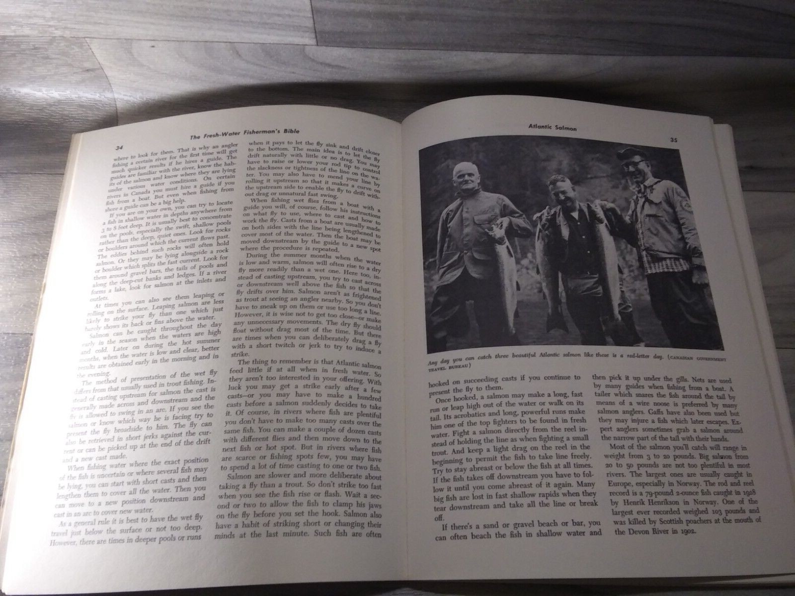 🎣 Vintage 1964 The Fresh-Water Fisherman&rsquo;s Bible Book 180 Pages Vlad Evanoff 🎣
