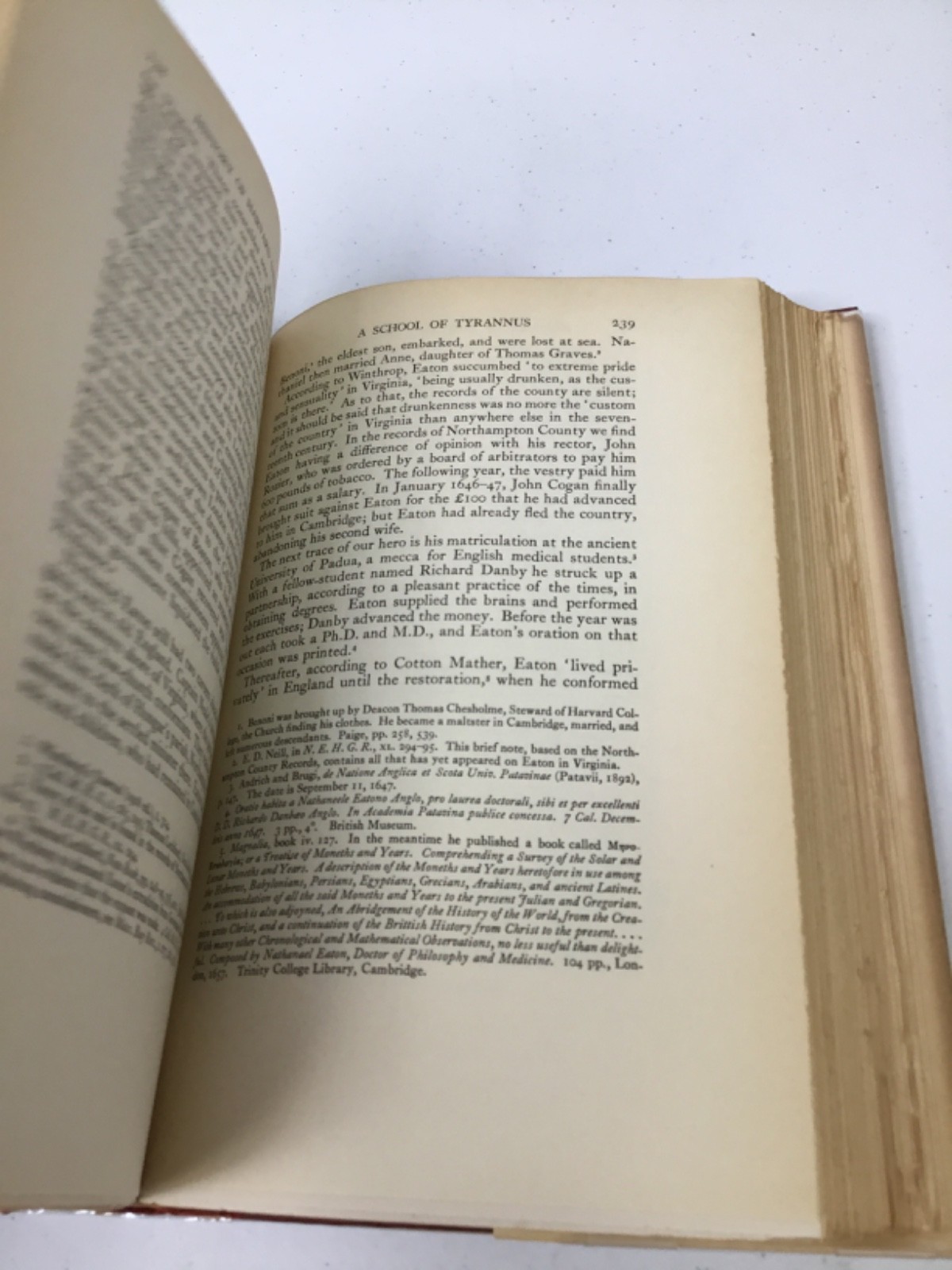 The Founding of Harvard College. Morison. 1935 HCDJ+Mylar, Illustrated