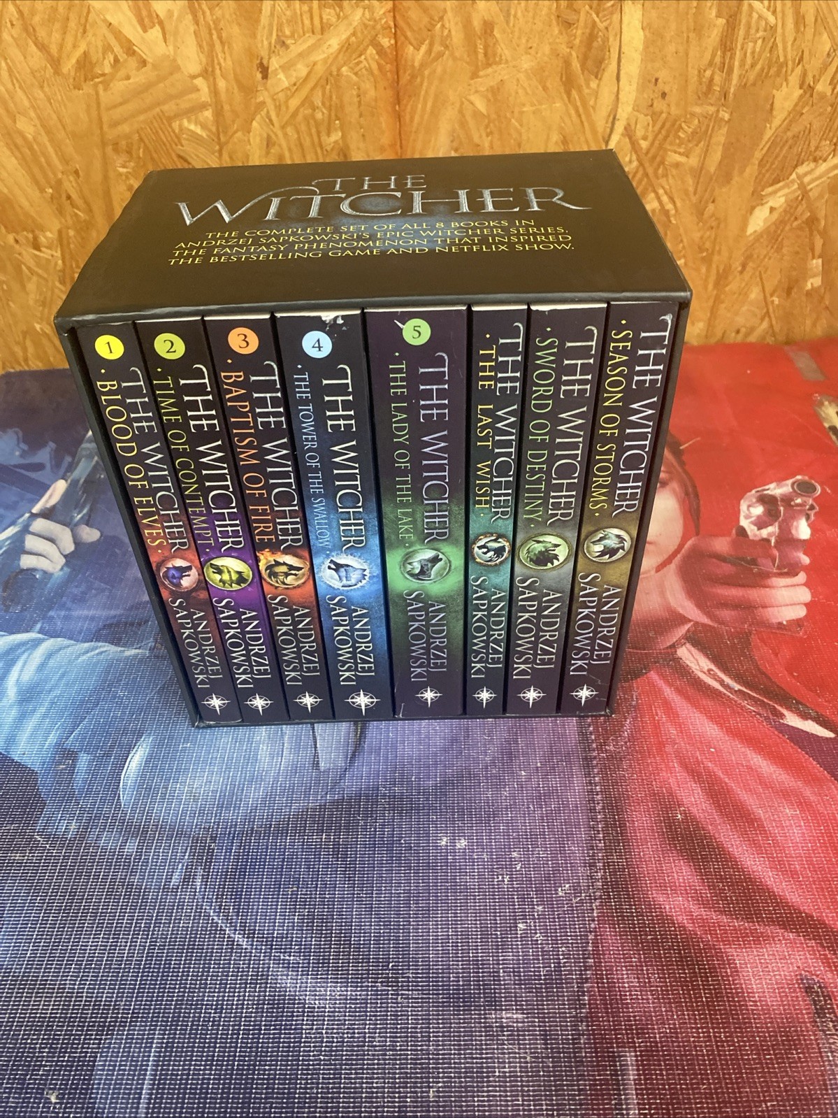 The Witcher Boxed Set: The Last Wish, Sword of Destiny, Blood of Elves, Time of