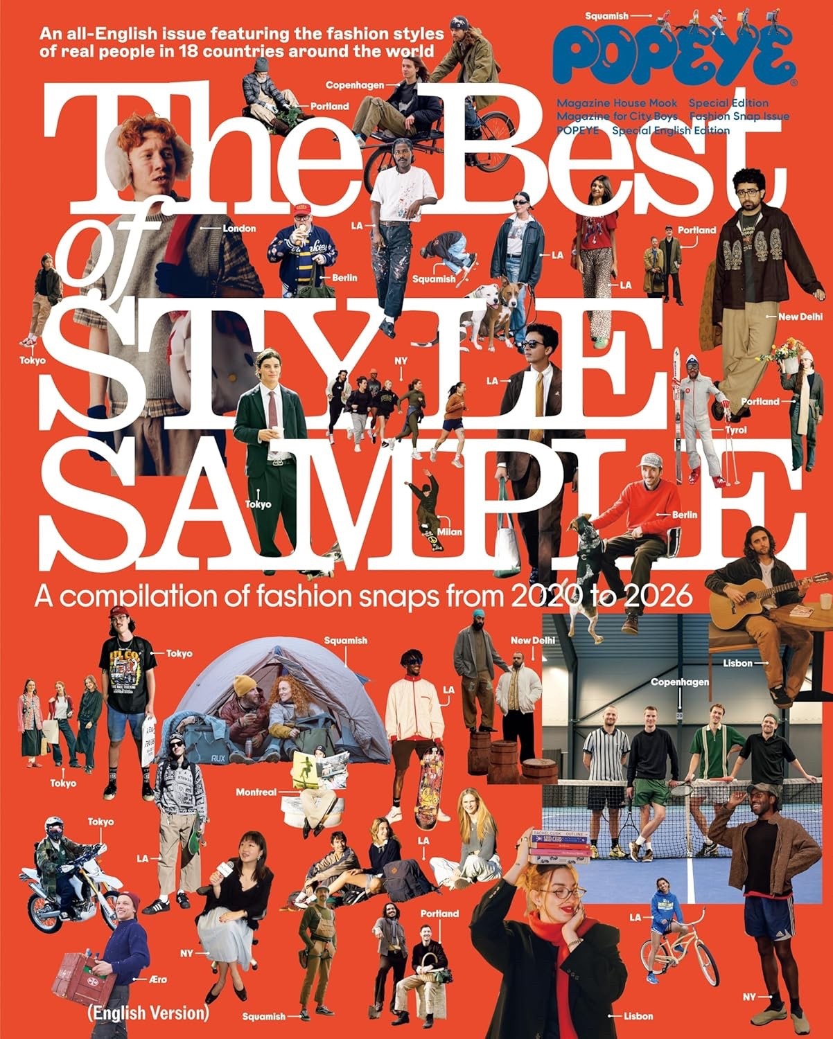 POPEYE Book Special 2026 The Best of STYLE SAMPLE English edition Japan