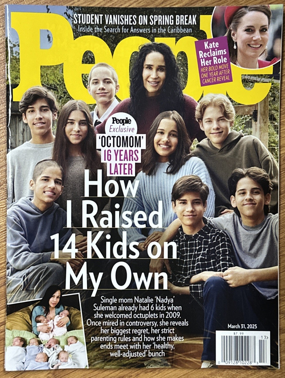 People Magazine March 31 Th 2025 Octomom 16 Years Later Student Vanishes