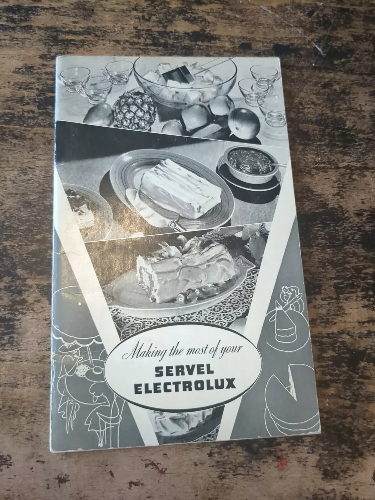 1936 MAKING THE MOST OF YOUR SERVEL ELECTROLUX REFRIGERATOR BOOKLET RECIPES BOOK