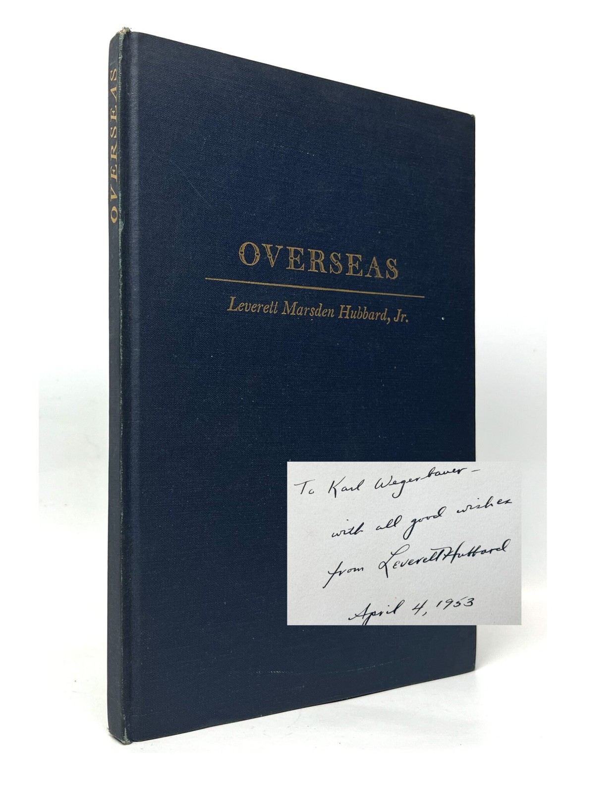 Overseas Experiences of a GI Abroad