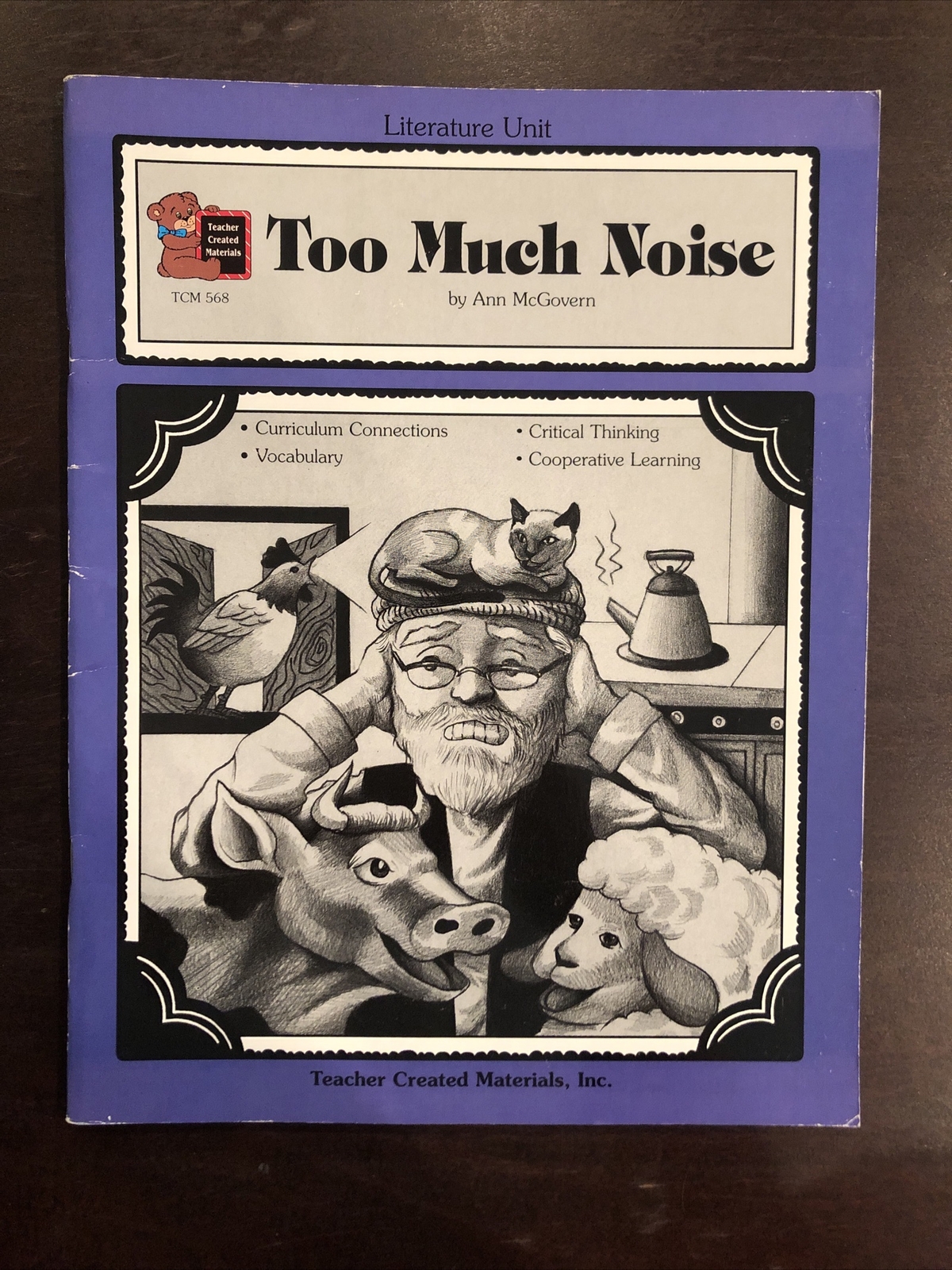 Literature Unit Ser.: A Guide for Using Too Much Noise in the Classroom by Sandy