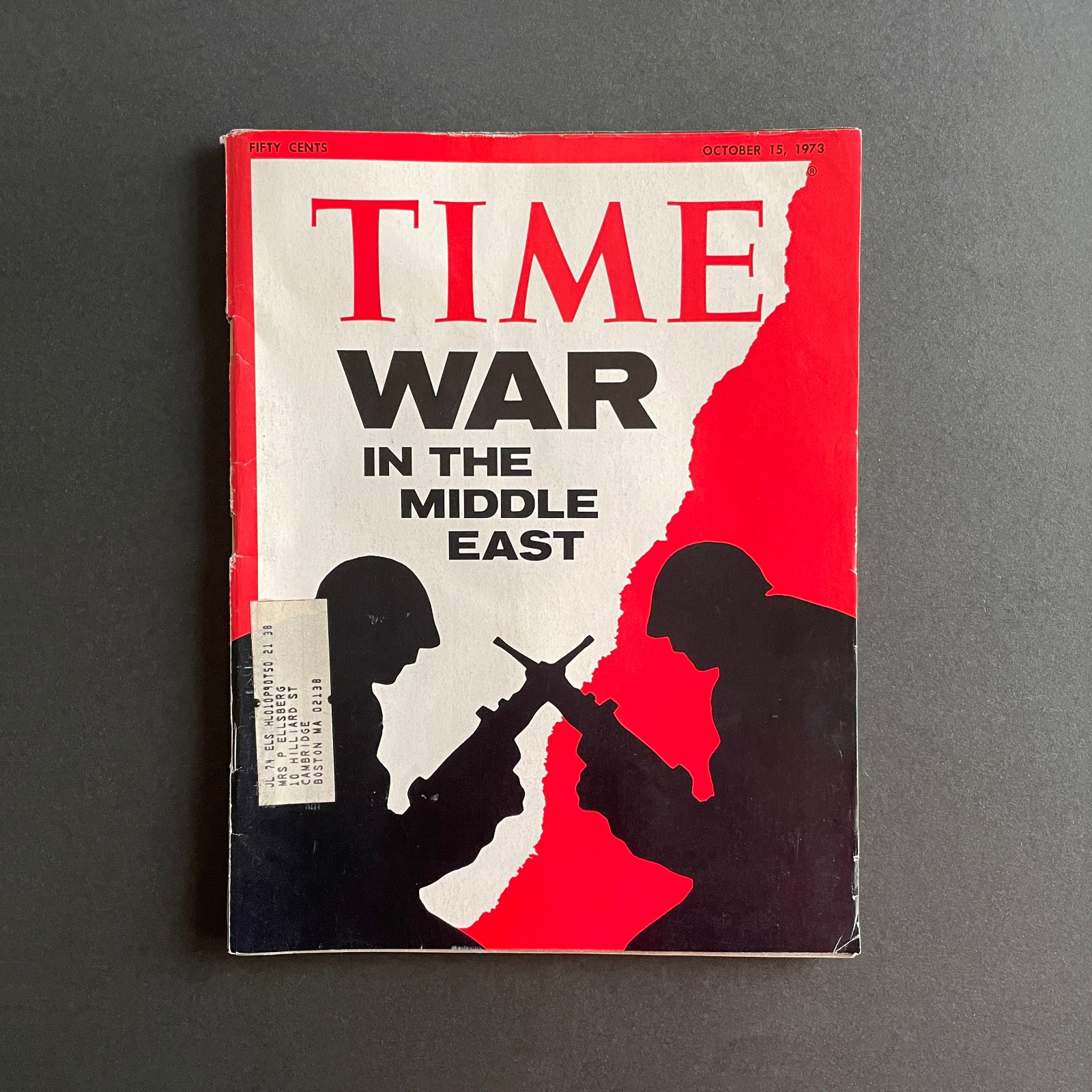 Time Magazine Oct 15, 1973 • War In The Middle East • Egypt • Israel • Disney