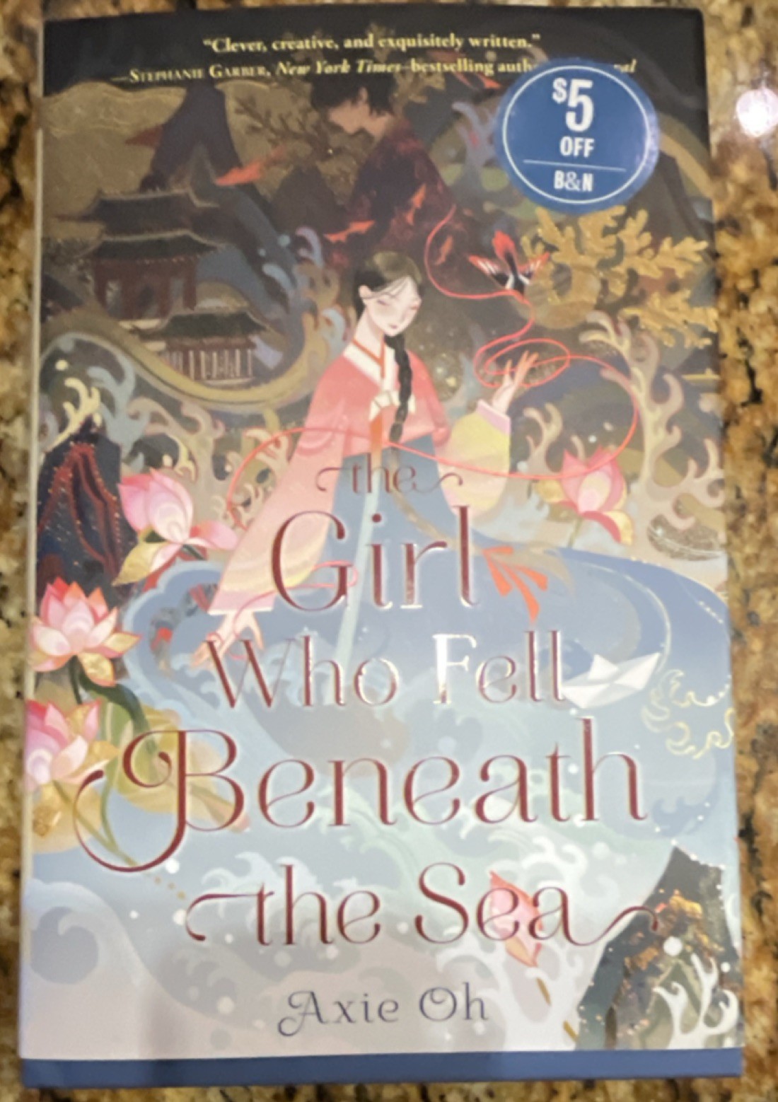 Axie Oh- “The Girl Who Fell Beneath the Sea” (2022) Hardcover Dust Jacket Feiwel