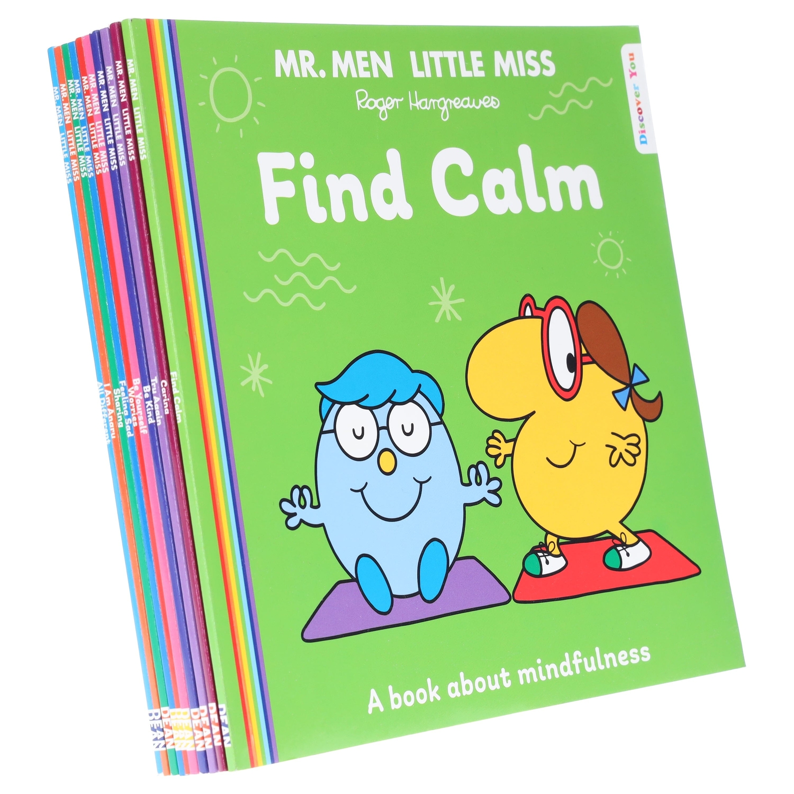 Mr. Men and Little Miss Discover You Series 10 Books Set – Ages 3+ – Paperback