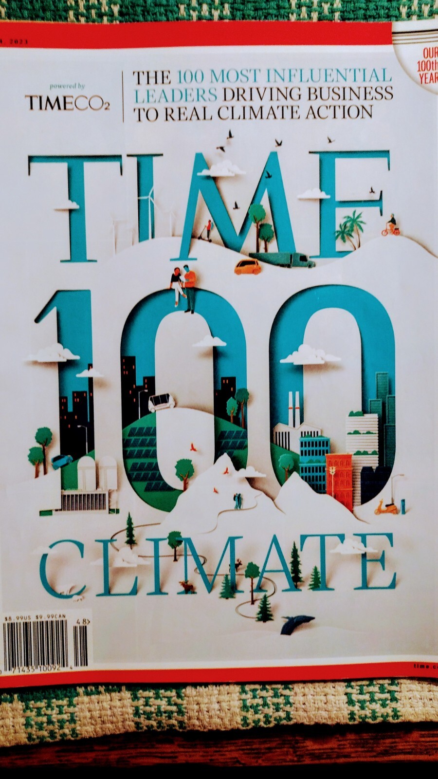 Time Magazine December 4 2023 100 Climate Influential Leaders Driving Action