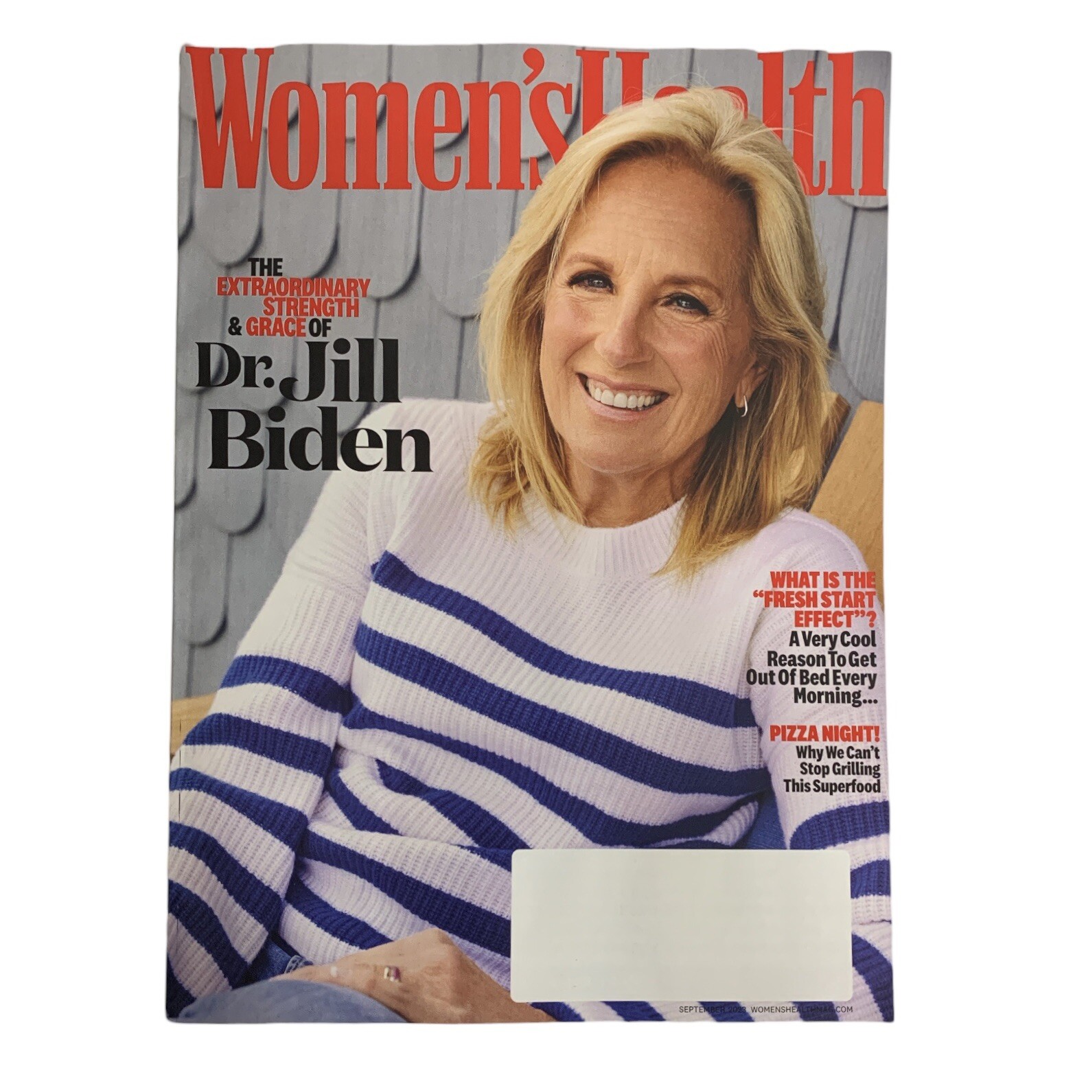 Womens Health Magazine September 2023 Dr. Jill Biden Fresh Start Pizza Night