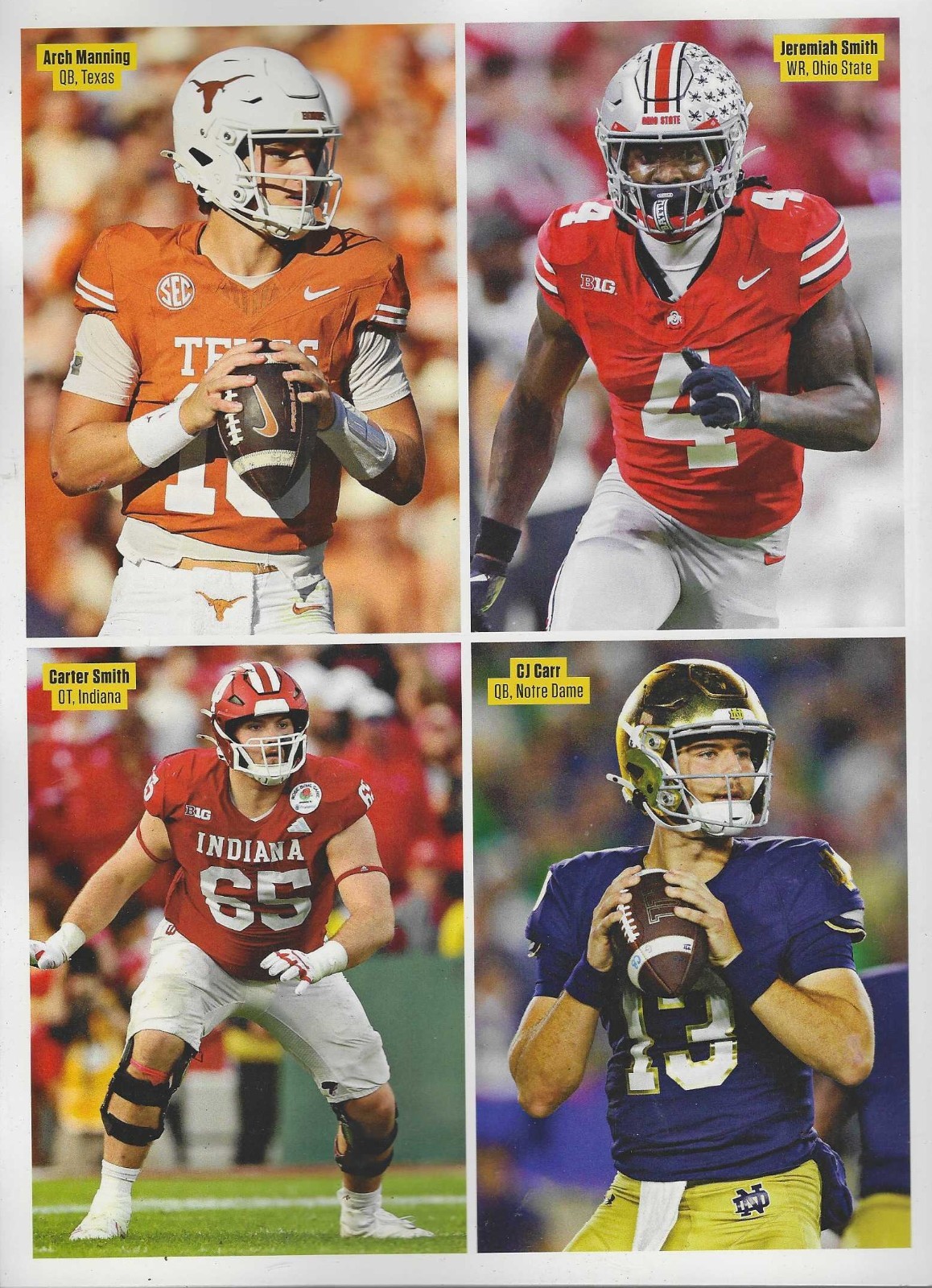 ESPN Magazine College Football Preview 2026