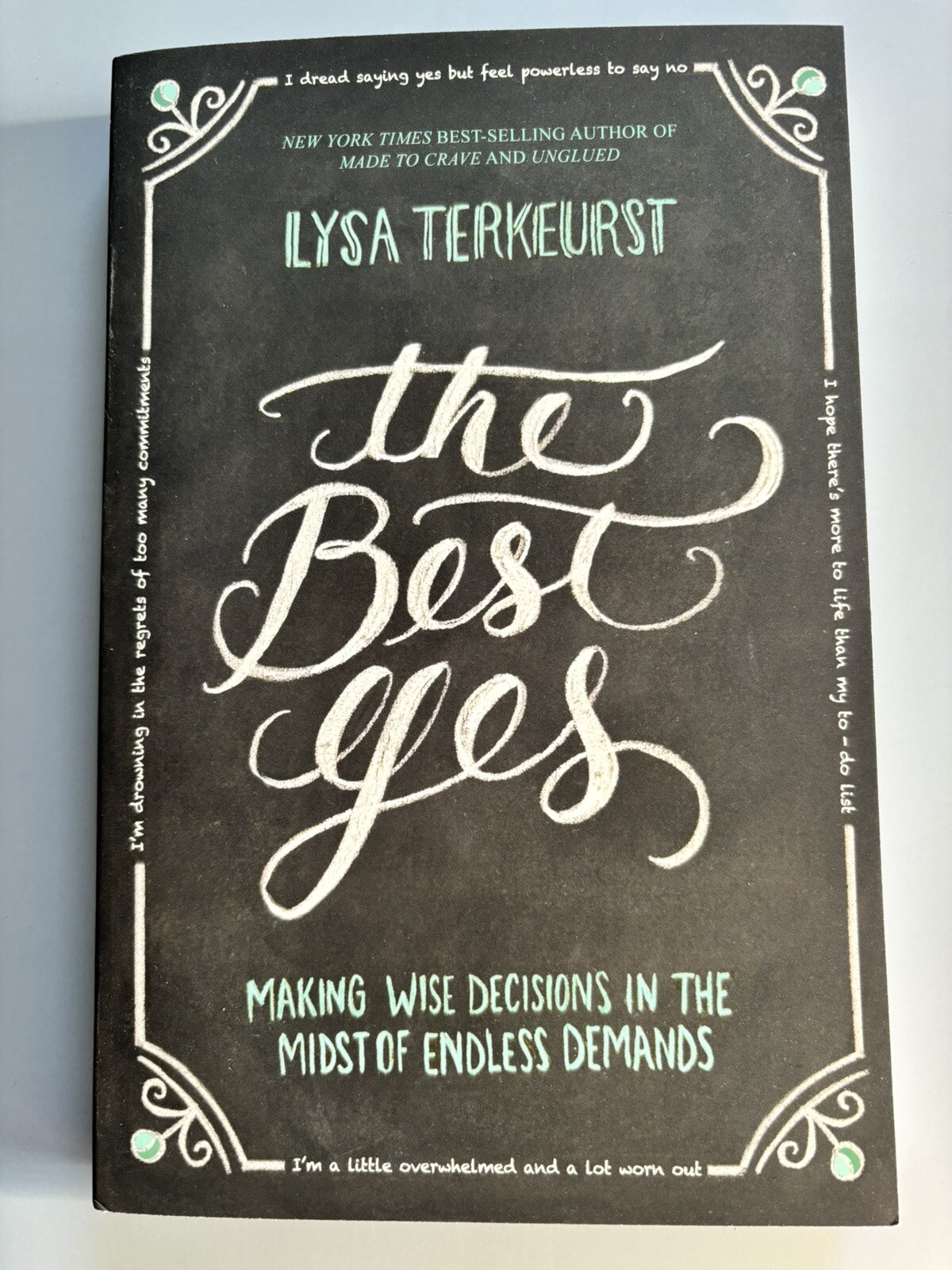 Best Yes by Lysa Terkeurst (2014, Trade Paperback)