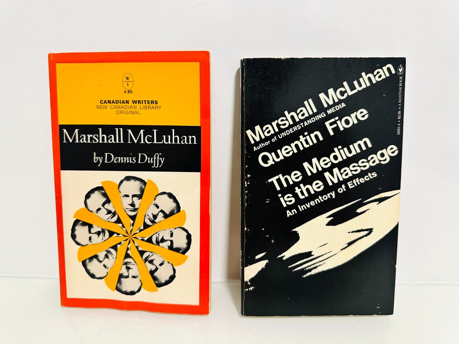 Marshall McLuhan Books Set – Dennis Duffy Biography + The Medium is the Massage