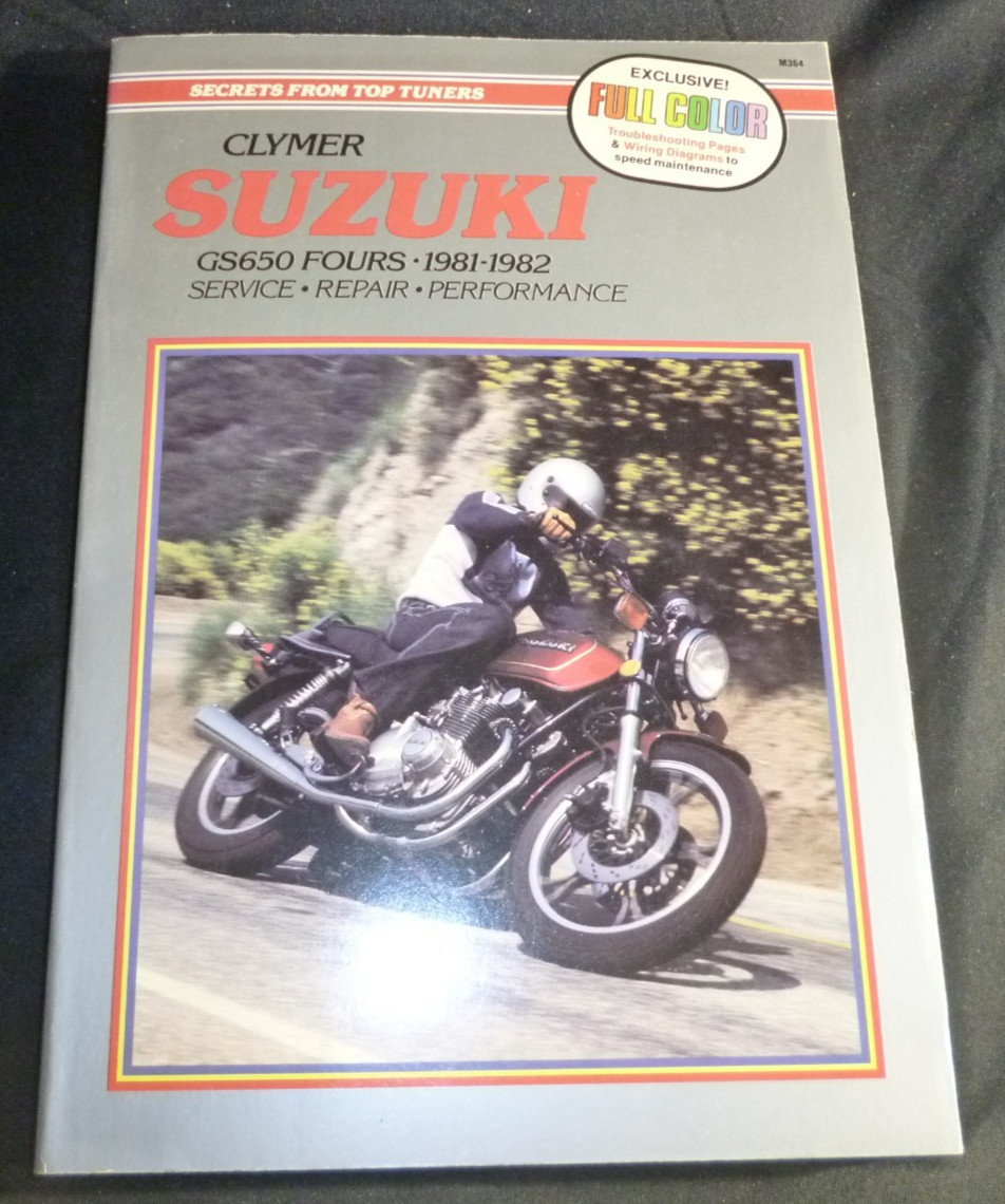 SUZUKI GS650 FOURS 81-83 By Penton Staff Very good condition. 19393