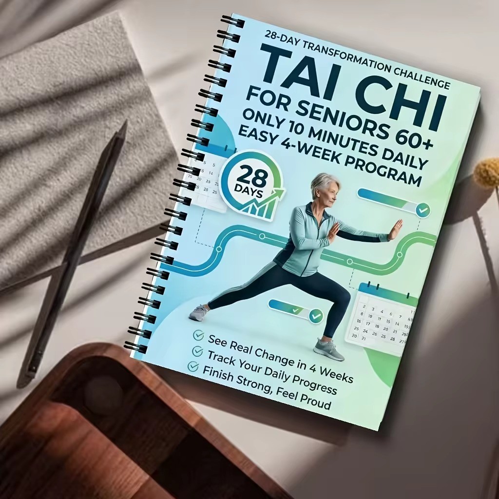 28-Day Tai Chi for Seniors Guide Easy 10-Min Daily Routine | Balance, Flexibile