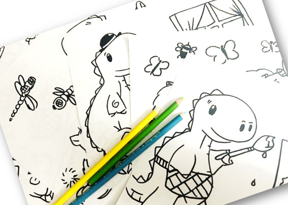 DIGITAL- 2025 Merrick D E F Children&rsquo;s Dinosaur ACTIVITY BOOK *PRINT REQ&rsquo;D* 13p