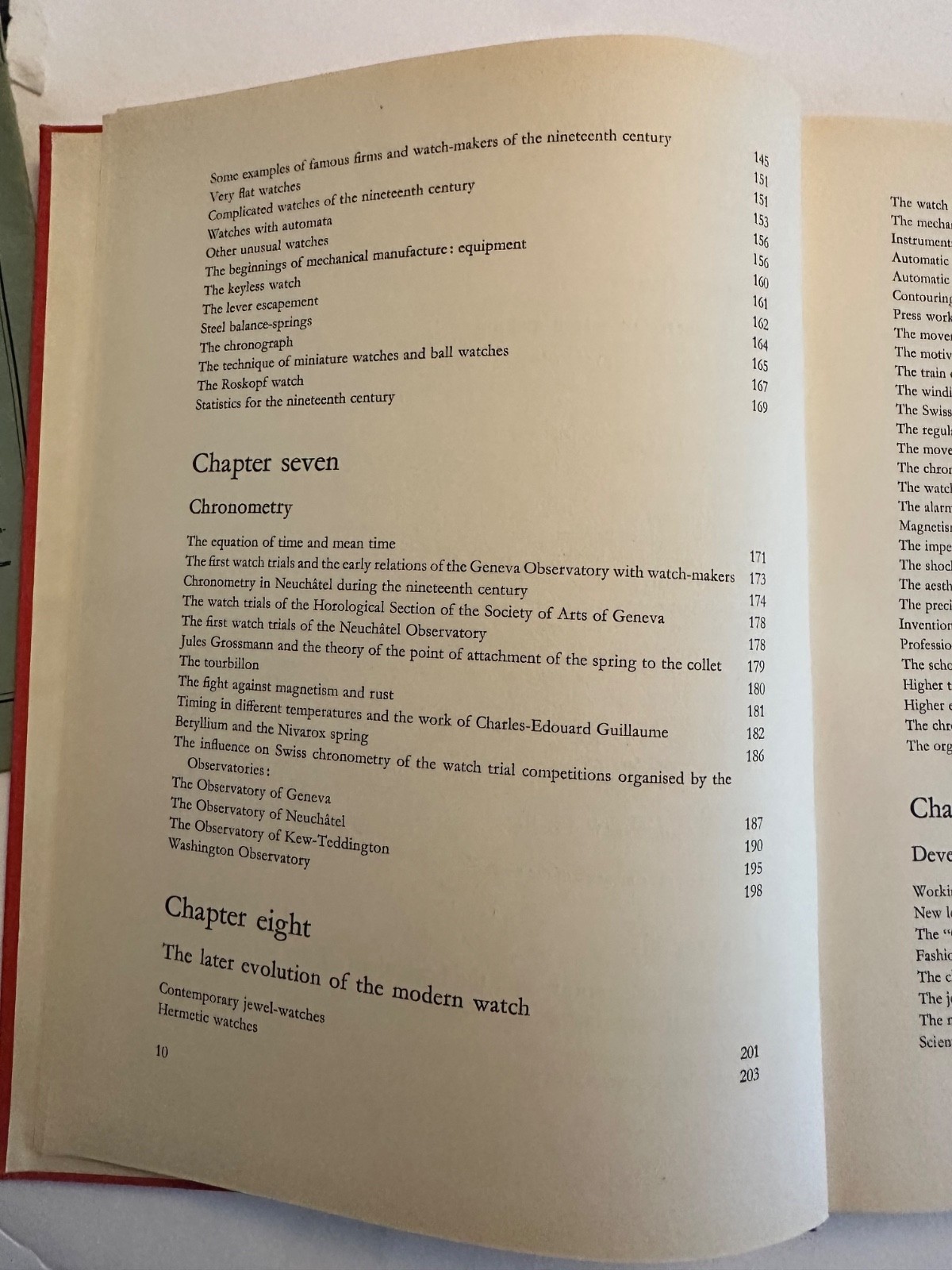 Technique and History of the Swiss Watch 2nd Ed 1970 272 pages & Color plates