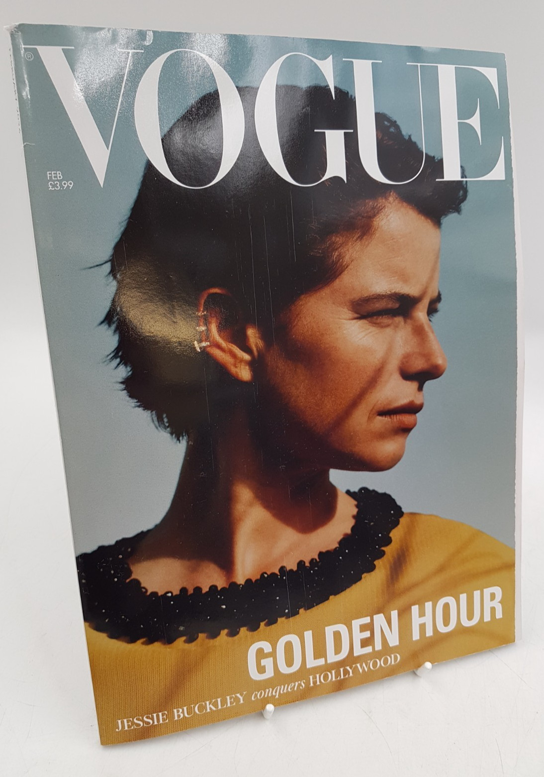 Vogue Magazine February 2026 UK British Issue Golden Hour Jessie Buckley