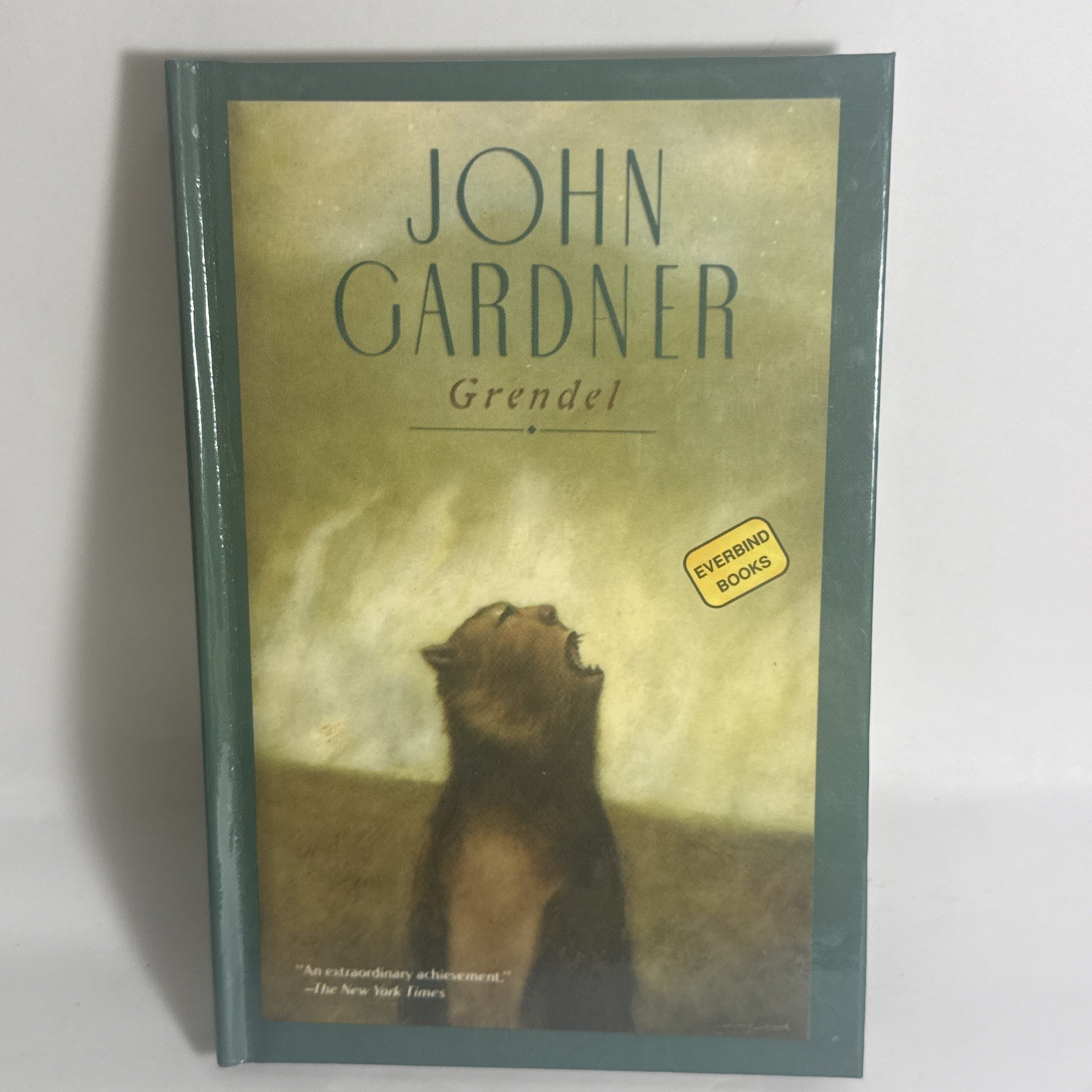 Grendel By John Gardner Hardcover Novel Book Epic Beowulf Monster