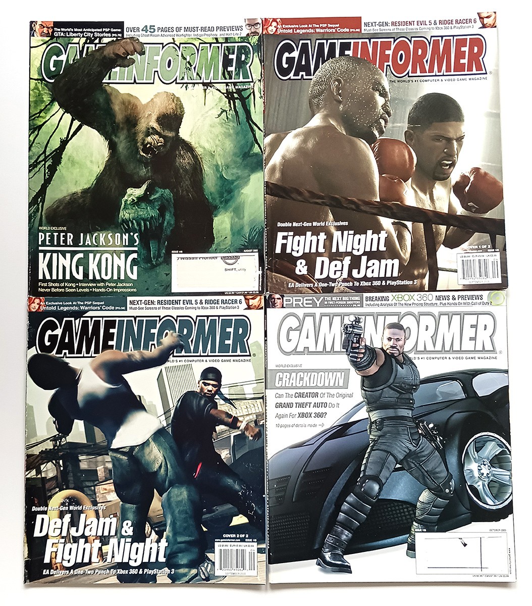 Lot of 26 GameInformer Magazine Issues 2003 2004 2005