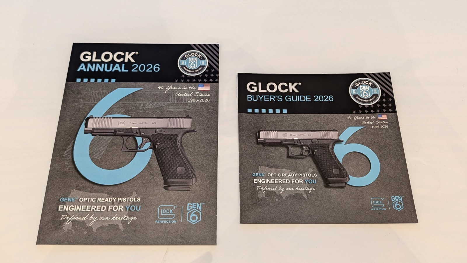 GLOCK 2026 Annual Magazine & 2026 Buyer&rsquo;s Guide (Lot of 2) SHOT SHOW 2026