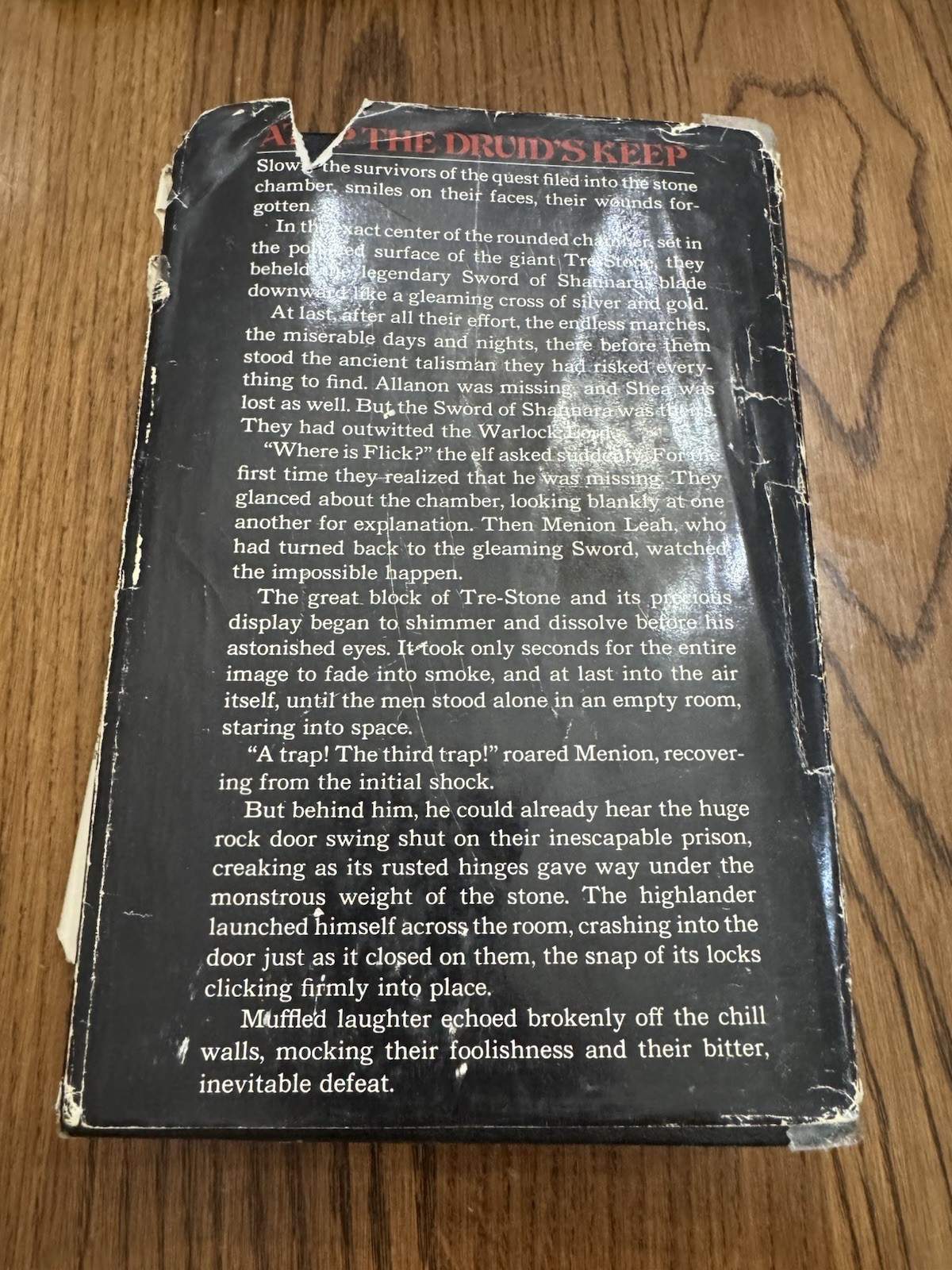 Terry Brooks / The Sword of Shannara 1977 BCE HB HC DJ
