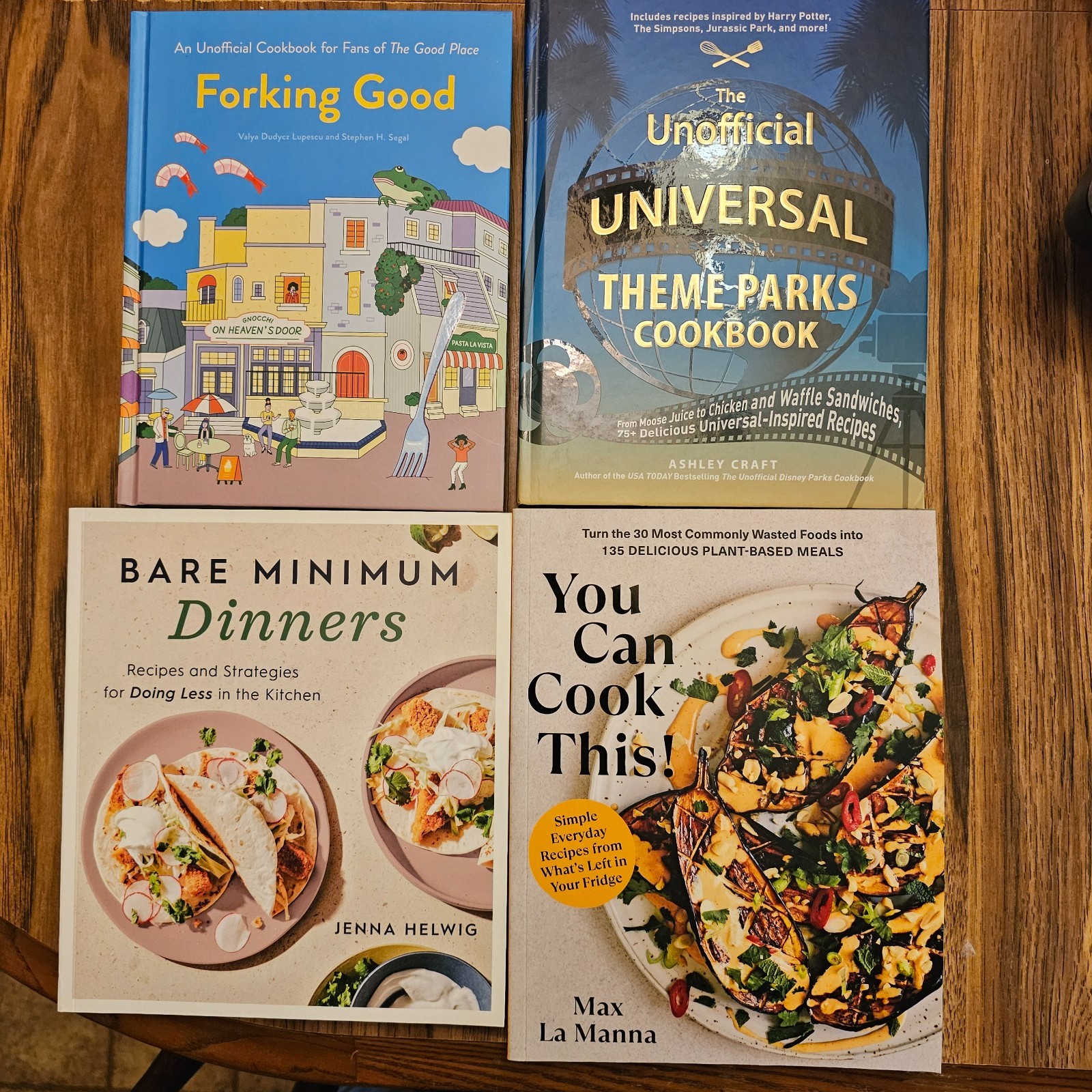 Set of New Cookbooks (Variety)