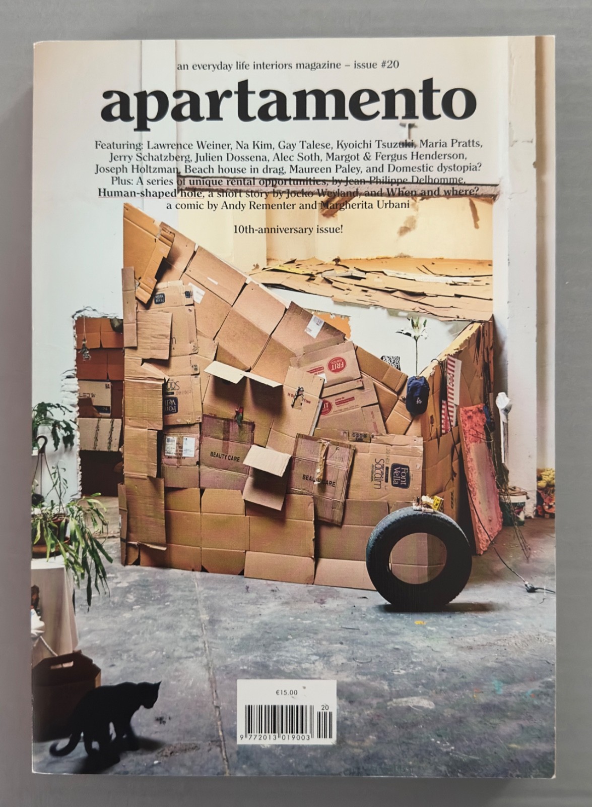 APARTAMENTO MAGAZINE 10th ANNIVERSARY issue #20 autumn/winter 2017-18