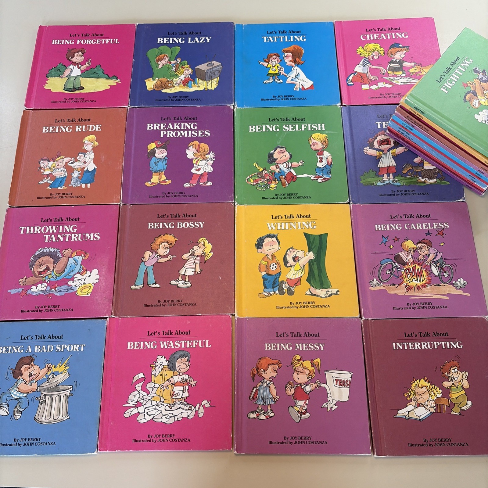 Let&rsquo;s Talk About Series Books lot of 27 hardcover books Joy Berry John Costanza