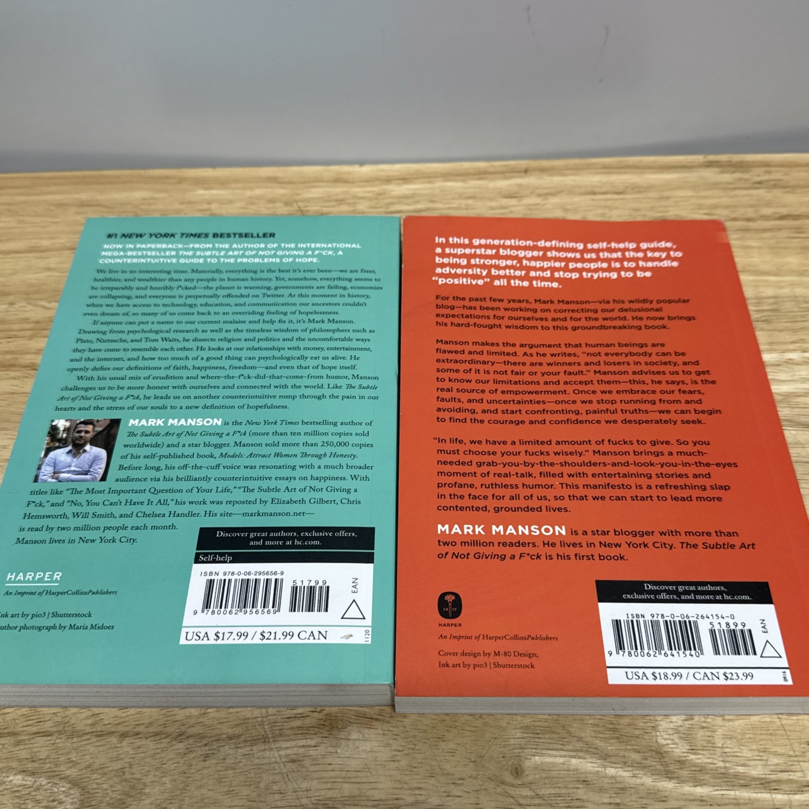 Everything is Fucked and Subtle Art of Not Giving a Fuck (PAPERBACK) MARK MANSON