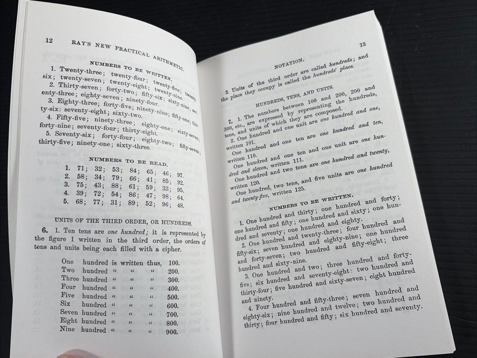 Ray’s New Practical Arithmetic By Joseph Ray PB Mott Media 1985