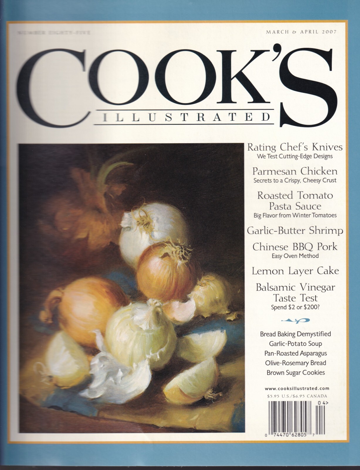 Cook&rsquo;s Illustrated March April 2007 34 Pages Free Fast SnH Best Deal L@@K !!