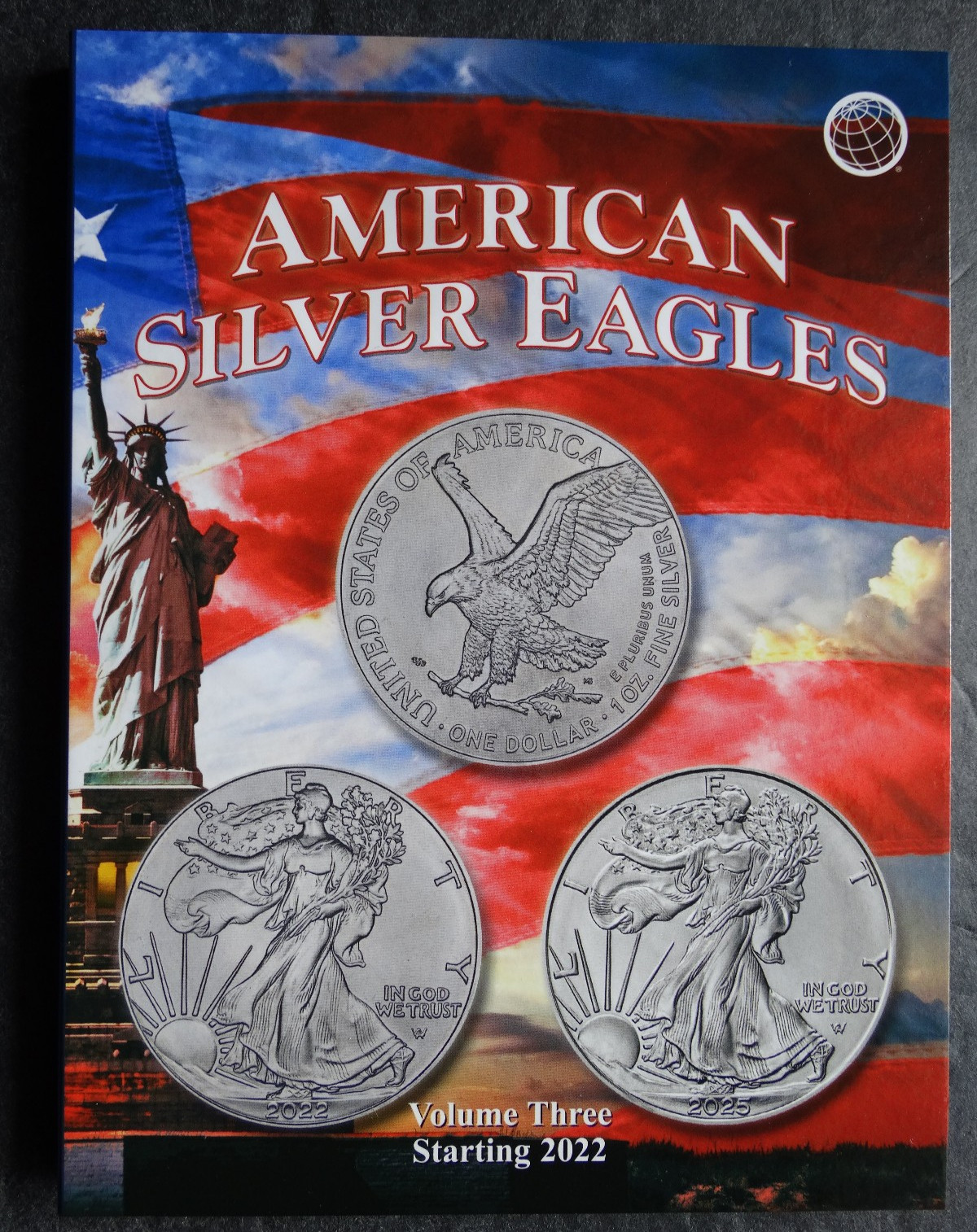 Whitman American Silver Eagle Dollar Coin Folder #3 2022-2028 Album Book 5046