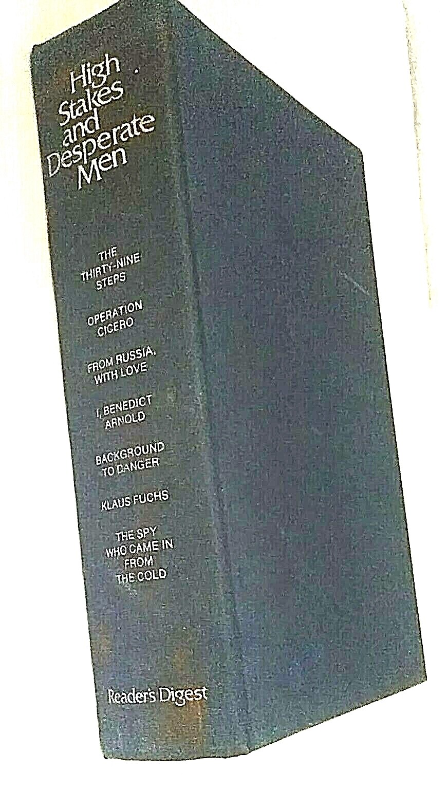 High Stakes and Desperate Men Reader&rsquo;s Digest Hardcover Spy Stories