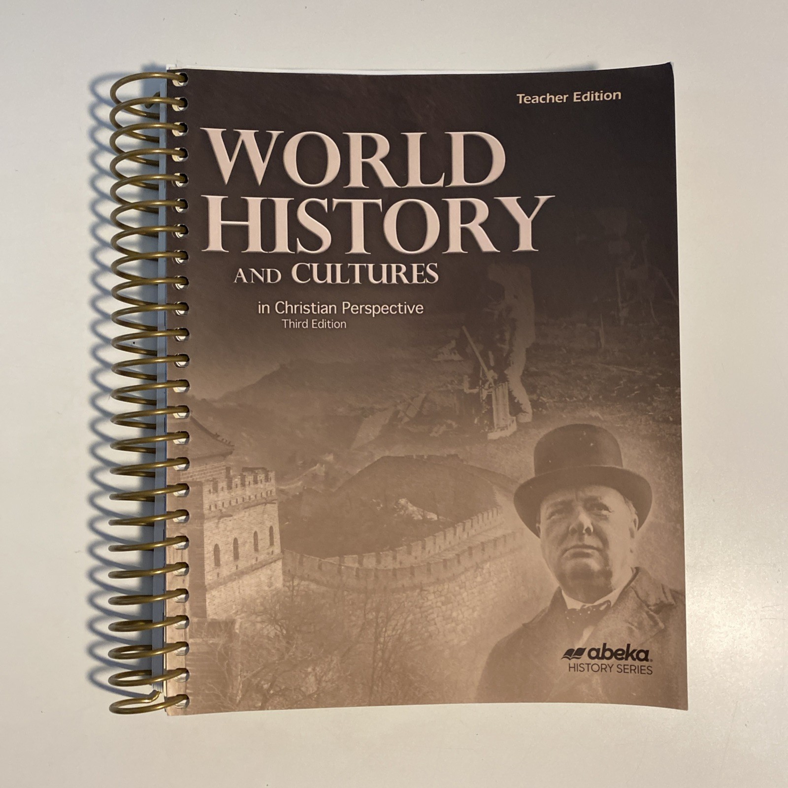 Abeka World History and Cultures Third Edition Teacher Ring Bound Textbook
