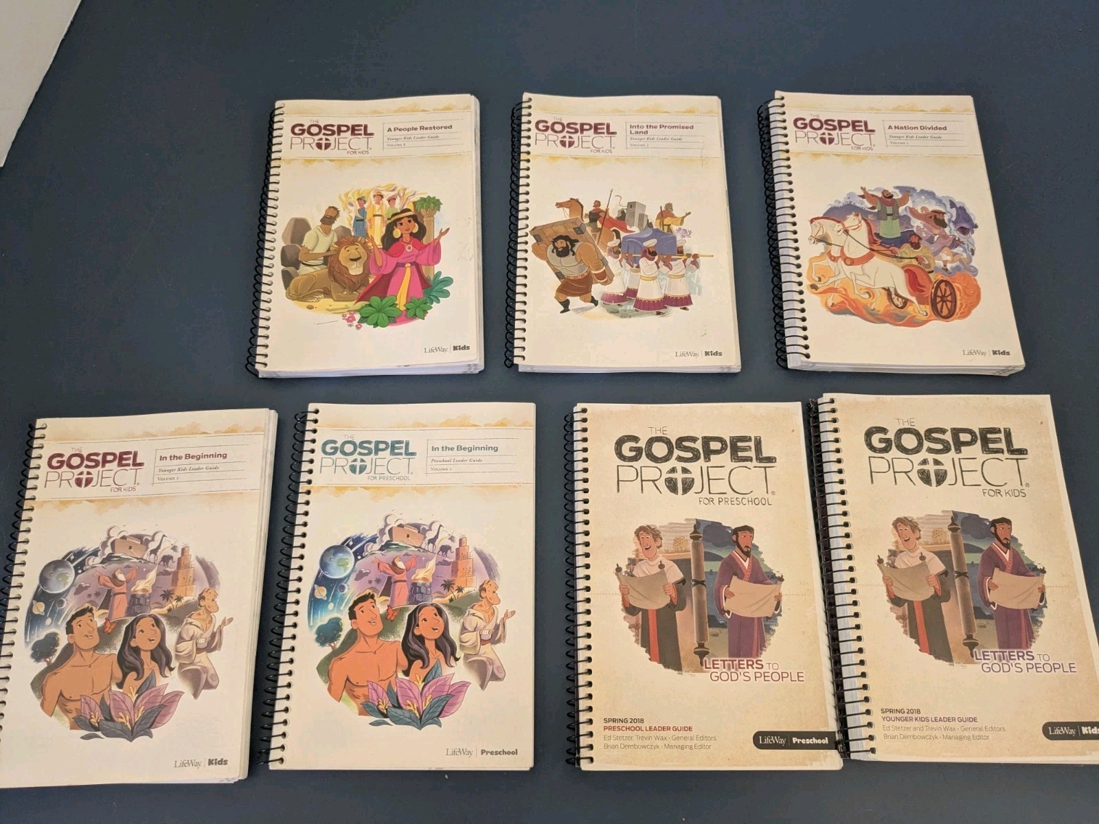 The Gospel Project for Kids Lifeway Kids + Preschool – 7 Books